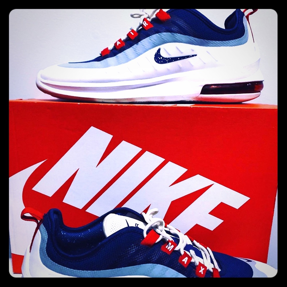 Red white a blue 4th of July Nike air max